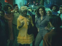 Alexandra Grey, Skyler Shelley, and Trace Lysette in Drunk History (2013)