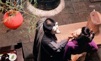 Tatsuya Fuji and Eiko Matsuda in In the Realm of the Senses (1976)