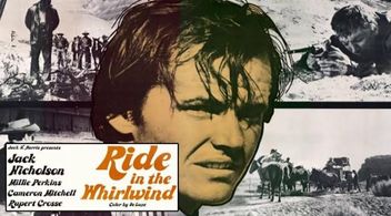 Jack Nicholson, Harry Dean Stanton, Tom Filer, Cameron Mitchell, and Millie Perkins in Ride in the Whirlwind (1966)