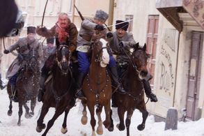 Sergey Garmash and Oleg Volku in Belaya gvardiya (2012)