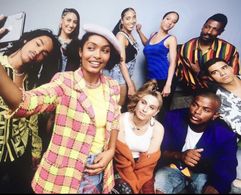 Lakithia Nicole Behind the scenes of Grownish