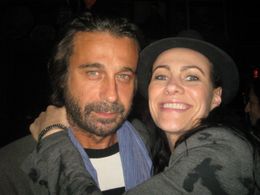 Actress Ingibjorg Reynisdottir, actor Jordi Mollá.