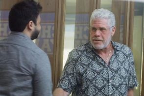 Ron Perlman and Mayank Bhatter in Startup