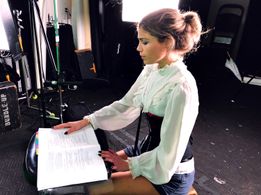 Behind the scenes of 'Gam Cam Grrl' Russian Accent Wild Lines for Character Cami Fawlkes