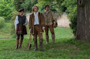 Ondrej Hraska, Filip Cíl, and Dominika Zeleníková in Johancino tajemství (2015)