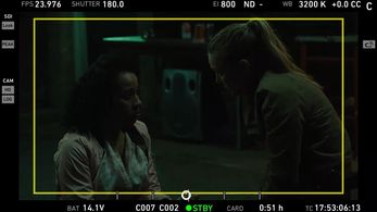 Armanda on set of Chicago PD