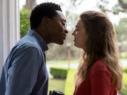 Camron Jones and Olivia Scott Welch in Panic (2021)