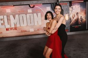 E. Duffy and Sofia Boutella