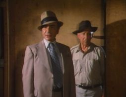 John Colicos and Lloyd Nolan in The Hardy Boys/Nancy Drew Mysteries (1977)
