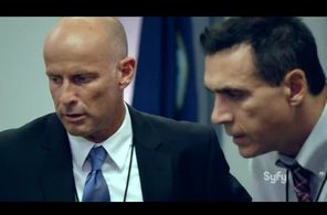 David Preston and Adrian Paul in Stormageddon