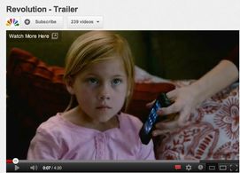 Morgan in the pilot episode of NBC's Revolution