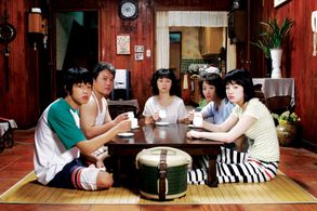 Kim Hye-su, Ho-jin Chun, Hwang Bo-ra, Yoo Ah-in, and Hee-kyung Moon in Skeletons in the Closet (2007)