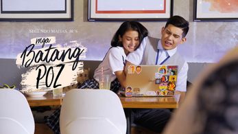 Fino Herrera and Chienna Filomeno in Mga batang poz (2019)
