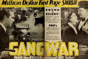 Olive Borden, Eddie Gribbon, and Jack Pickford in Gang War (1928)