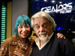 Eleonora Fani and Bruno Alessandro (voice of Lord Oghma - CREATORS The Past - Italian version )