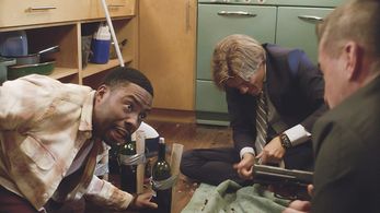 George Eads, Lucas Till, and Justin Hires in MacGyver (2016)