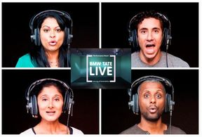 Still from English Forecast - broadcast by BMW Tate Live