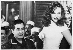 Farid El-Atrash and Hind Rustum in Inta habibi (1957)