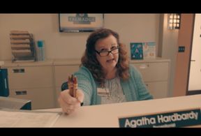 Karly Rothenberg as Agatha Hardbardy in A.P. Bio