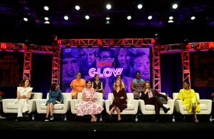 Marc Maron, Jackie Tohn, Alison Brie, Sydelle Noel, Kia Stevens, Betty Gilpin, Liz Flahive, Carly Mensch, and Britt Baro