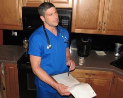 in the hospital kitchen ;)