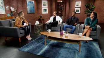 Viviana Coles, Zack Freeman, Ryan Ignasiak, and Jamie Otis in Married at First Sight: Unfiltered: Retreat Without Resolu
