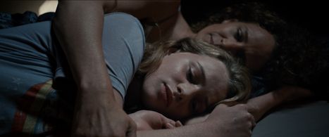 Regula Grauwiller and Luna Wedler in Blue My Mind (2017)