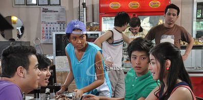 Paul Salas, Ramon Christopher, Janus Del Prado, Kathryn Bernardo, Miguel Morales, Daniel Padilla, Kit Thompson, and Liza