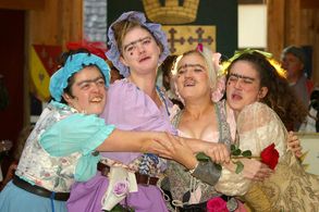 Sterling Renaissance Festival. With Julia Register, Stephanie Ward and Beth Devlin.