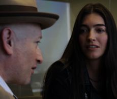 Shooting a pilot with Max Perlich.