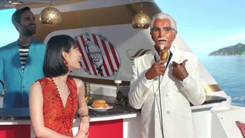 George Hamilton and Ran Wei