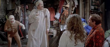 Peter Sellers, Dyan Cannon, Danny Schiller, and Graham Stark in Revenge of the Pink Panther (1978)