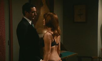 Adolfo Lastretti and Catherine Rouvel in Borsalino and Co. (1974)