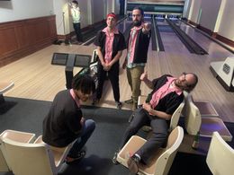 Austyn Van de Kamp, Isiah Williams, Troy Greenwood, and Jerome de Gourville in Clowning Around