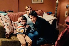 Christian Coulson and Ella Ayberk in The Equalizer (2021)