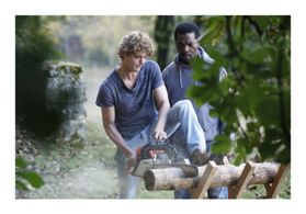 Isaach De Bankolé and Niels Schneider in Chaos (2012)