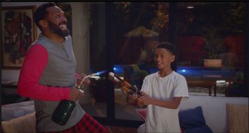 Mike Epps and Sayeed Shahidi in Uncle Buck (2016)