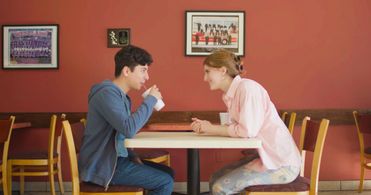 Jayden Alvarez and Reece Caddell in The Love We Choose (2024)