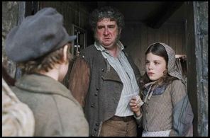 Gerard Horan, Barney Clark, and Morgane Polanski in Oliver Twist (2005)