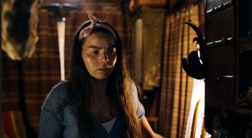 Still of Georgina Jane in 'Cannibal Troll'