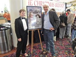 World Premiere of The Christmas Bunny Andrew with Tom Seidman (director)