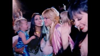 Working with Mandy Moore on the set of Elton John's project 