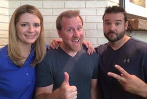 Mischa Barton, Jason Murphy, and Austin St. John