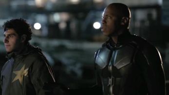Artin John and Mehcad Brooks: Supergirl 407