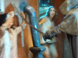 George O'Kreenke and Jennifer Boarini in The Shadows (2011)