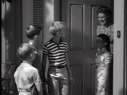Billy Booth, Cherylene Lee, and Jay North in Dennis the Menace (1959)