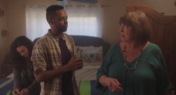 Rosie Moss, Antoine Perry, Melanie Haynes in Blood Born