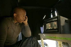 Director LazRael Lison November 2010, watching actors on camera