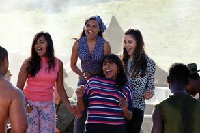 Deborah Mailman, Jessica Mauboy, Miranda Tapsell, and Shari Sebbens in The Sapphires (2012)