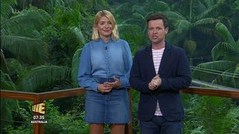 Declan Donnelly and Holly Willoughby in I'm a Celebrity, Get Me Out of Here! (2002)